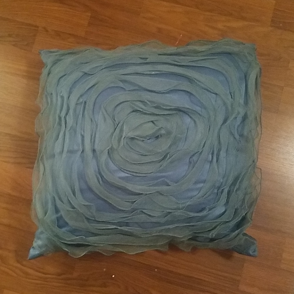 Teal Decorative pillow